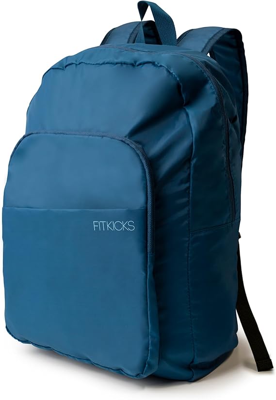 FITKICKS Hideaway Packable Zippered Backpack for Woman and Men