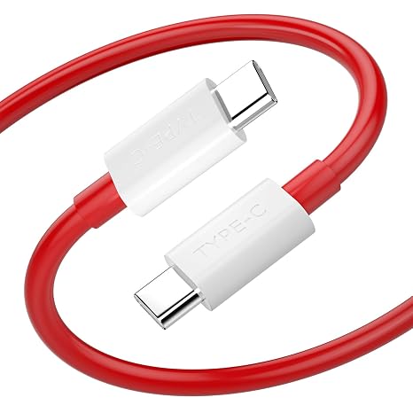 TITACUTE 2M 6.5FT USB C to USB C Cable 65W Warp Charge Fast Charging for OnePlus 8T, iPhone 16, Samsung S25, Google Pixel 8 & More