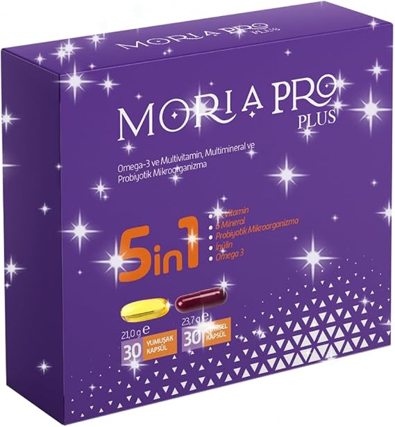 MORIA Pro Plus Omega 30 Kp+Multivitamin, 30 Kp