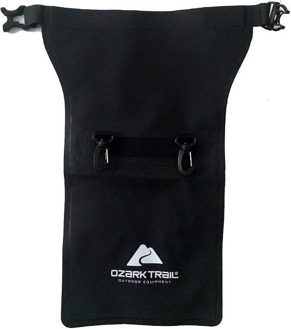 Ozark Trail Waterproof Tablet Dry Bag Case Black