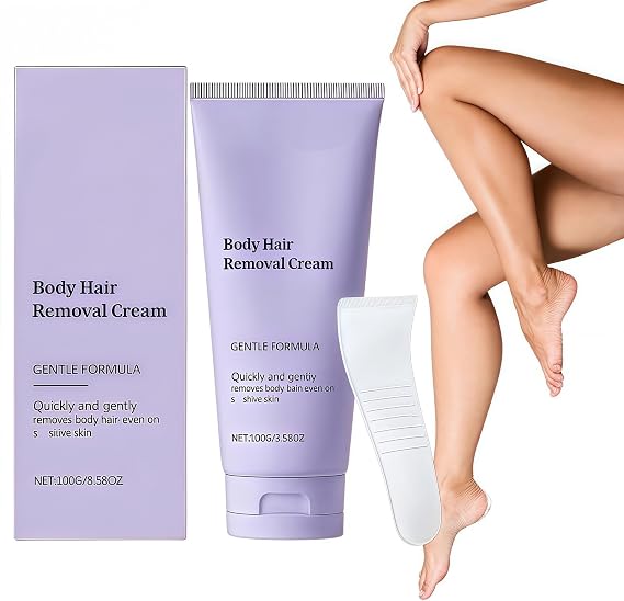 Body Hair Removal Cream with Spatula Applicator,Ultra Gentle Hair Removal Cream for Sensitive Skin,Nair Hair Re/moval Cream Bundle for Legs,Body and Underarms,Ha/ir Remover Cr/eam
