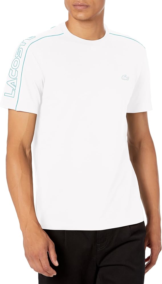 Lacoste Men's Printed Technical Pique T-Shirt