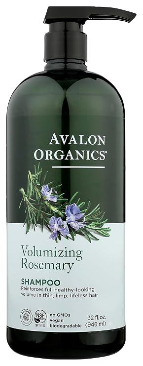 Avalon Organics Shampoo, Rosemary Shampoo, 32 Fl Oz
