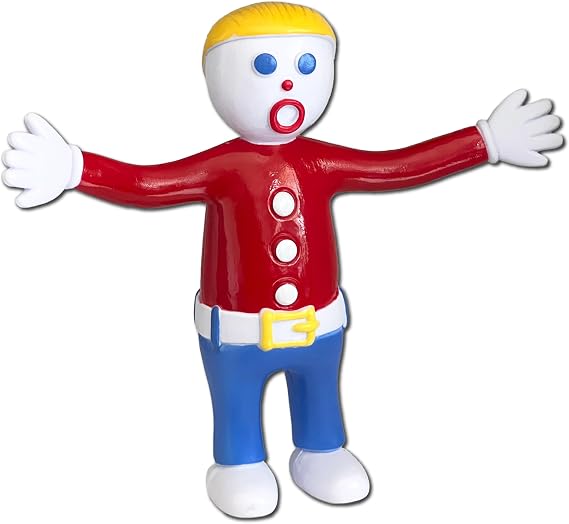 NJ Croce Mr. Bill Bendable and Posable Toy, Classic Saturday Night Live TV Show, Vintage Collectible Action Figure Gift for Kids and Collectors