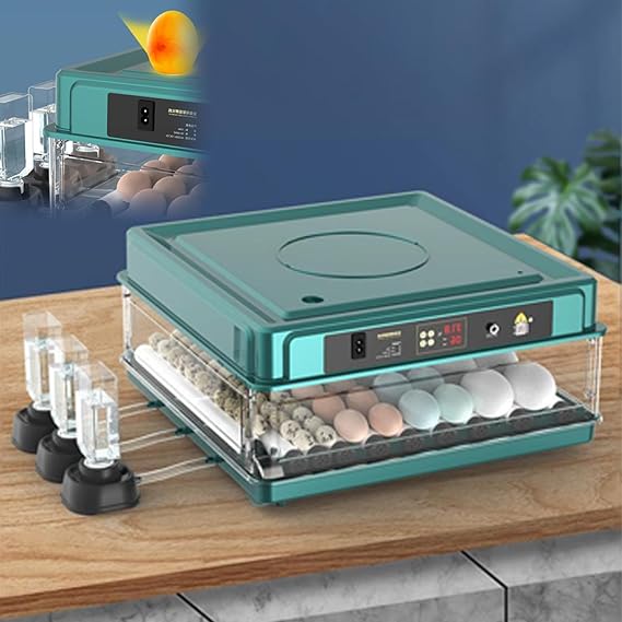 36 Eggs Incubator with Automatic Egg Turning, Auto Humidification System Installed, Suitable For Hatching Chicken And Quail Fertile Eggs