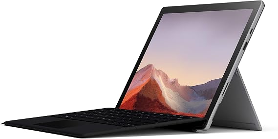 Microsoft Surface Pro 7 12.3" Touch-Screen - 10th Gen Intel Core i5 - 8GB Memory - 128GB SSD Platinum with Black Type Cover
