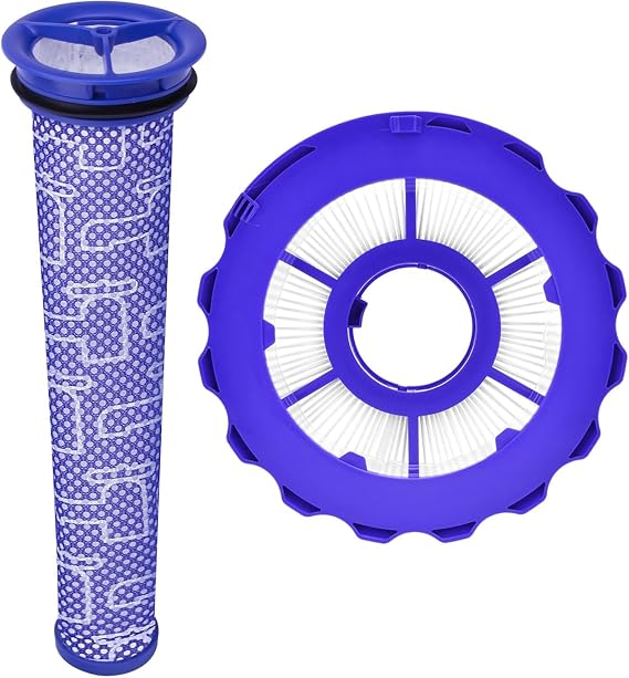 Replacement Filter Kit for Dyson DC40 Upright Vacuums. Comptaible with Dyson Ball Multi Floor 2 Vacuum Light/Slim Ball Animal. Compatible Part# 923587-02 & 922676-01