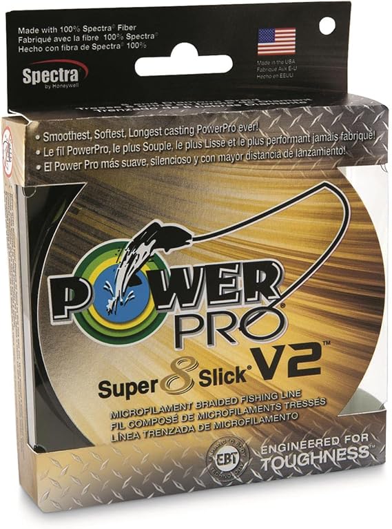 Power Pro 31500100300L SSV2 10 LB X 300 YD Moon Shine Braid
