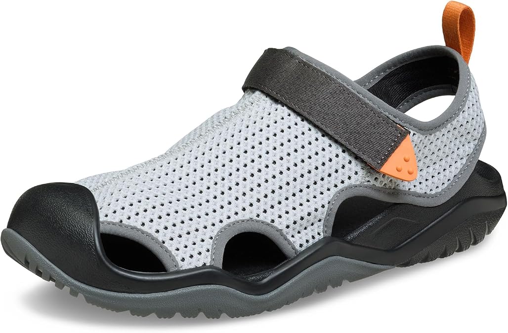 Crocs Men's Swiftwater Mesh Deck Sandal M Clogs