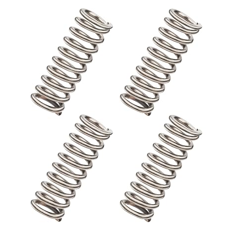 Compression Spring 304 Stainless Steel Extension Springs 45mm Free Length 16mm OD 2.2mm Wire Size 2.2x16x45mm 4 Pcs