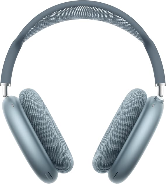 Apple AirPods Max 2 Wireless Over-Ear Headphones, Active Noise Cancellation, Adaptive Audio, Personalised Spatial Audio, Live Translation, Bluetooth Headphones for iPhone - Blue