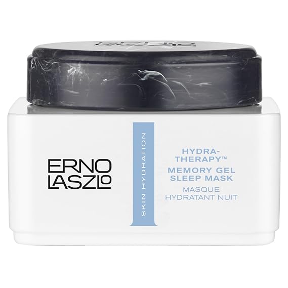 Erno Laszlo Hydra-Therapy Memory Gel Firming Sleep Mask, Overnight, 1.35 oz | Overnight plumping jelly mask. +84% hydration after 1 use. Strengthens barrier, improves bounce and firmness. All skin types.