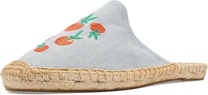 Soludos Oranges Smoking Mule Espadrille