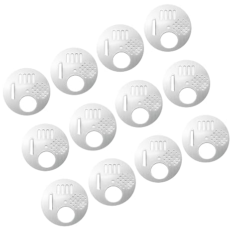 Bee Hive Box Entrance Gates, Round Stainless Steel, Small, 12Pcs