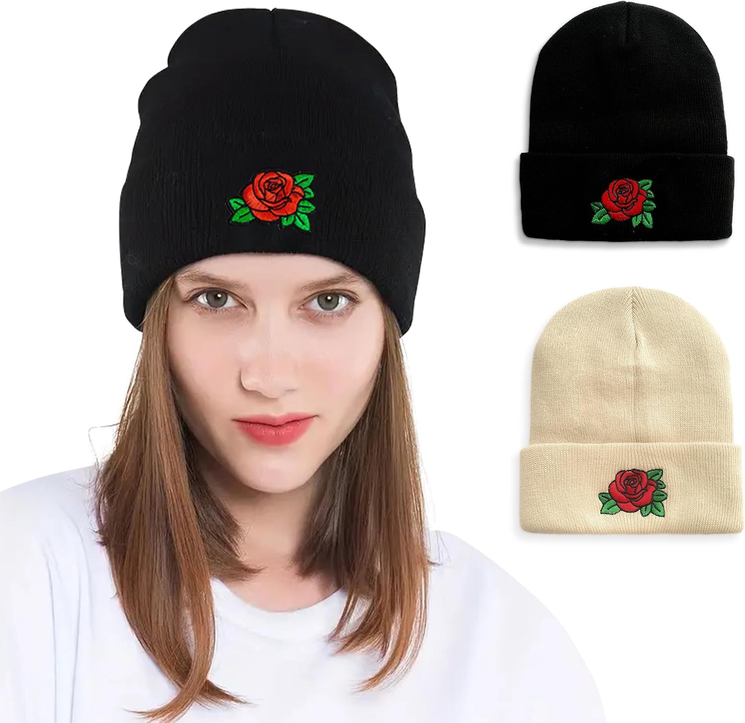Beanie Hats for Men Women Knit Winter Hat,Warm and Fashionable Headwear for All Season