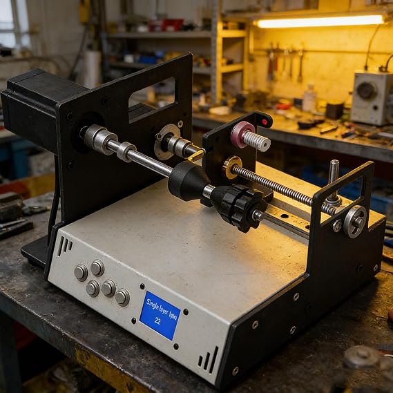 Automatic Coil Winding Machine with Adjustable Speed and Precision, for Transformer and Choke Coils