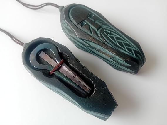 Jaw harp - Sayan, in the cedar case Shaman, steel, forged, mid-range sound