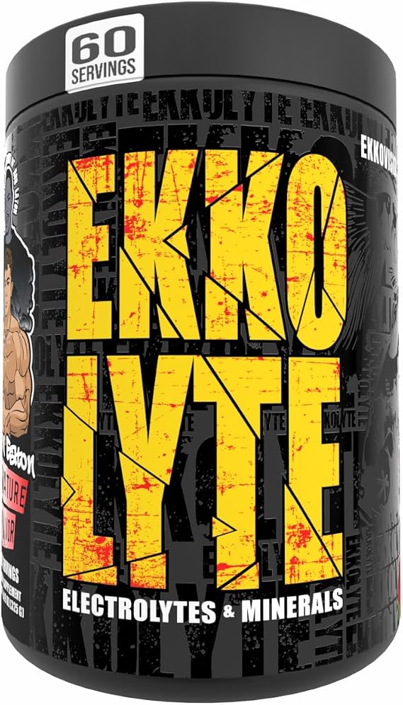 Ekkovision Ekkolyte Electrolyte Powder, Strawberry Banana, 60 Servings
