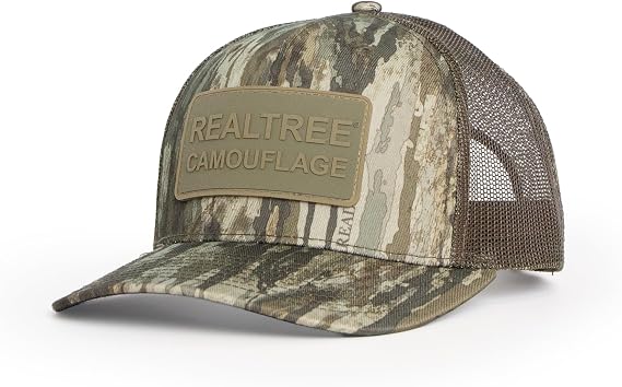 Realtree Men's Camo 112, 115 Richardson Trucker Hats for Hunting, Fishing and Outdoor Activities - Limited Edition