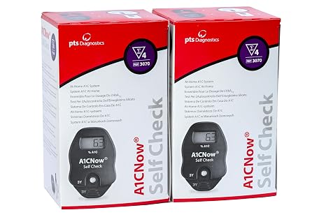 A1CNow glycated Hemoglobin - HbA1c, Hemoglobin A1C Multi-Test System 8 Tests