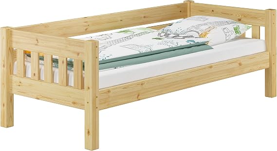 Erst-Holz Solid Futon Bed 90 x 200 cm Solid Wood without Accessories