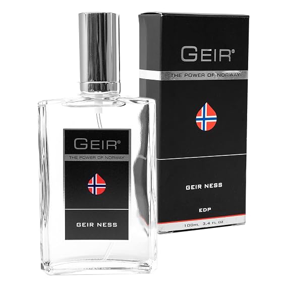 Geir Ness Geir Eau de Parfum for Men, Fresh Cool Scent, 3.4 fl oz