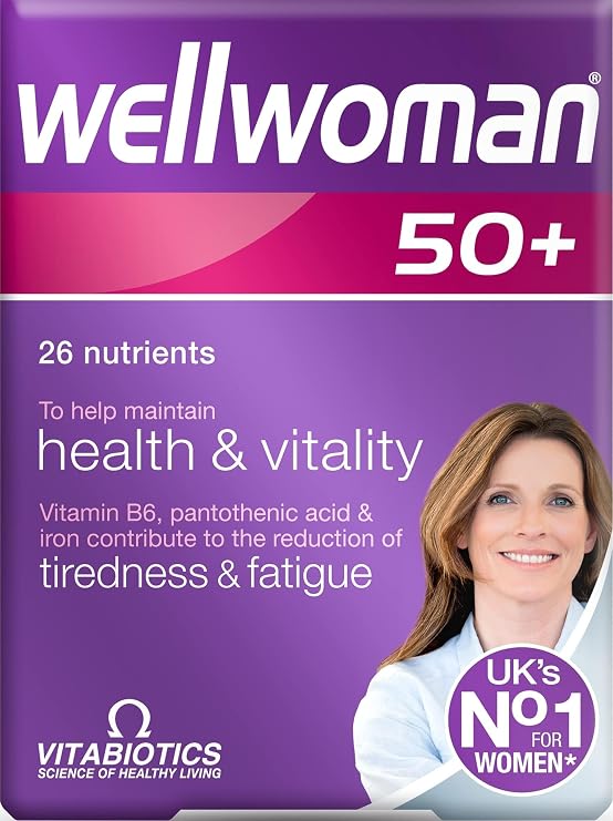 Wellwoman Vitabiotics 50+ 30 Tablets