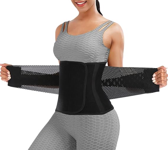 ChongErfei Waist Trainer Belt for Women & Man - Waist Trimmer Ab Belt