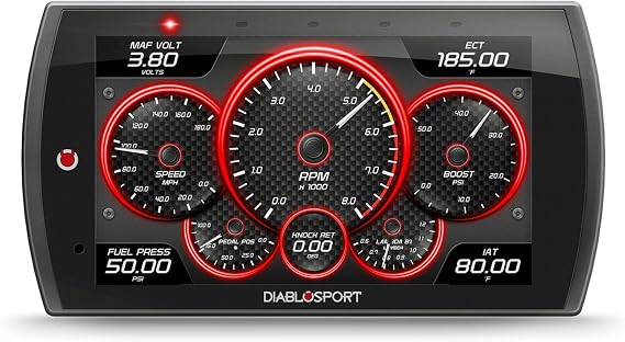 Diablosport 9100 Trinity 2 EX Monitor and Tuner | Fits 1999-2016 F150 and Mustang GT with 4.6L V8 Engine | Real-Time Monitoring | Full-Color Touchscreen