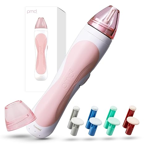 PMD Beauty Personal Microderm Pro - At-Home Use, Facial Exfoliator Tool, Microdermabrasion Machine Kit for Face and Body Skincare