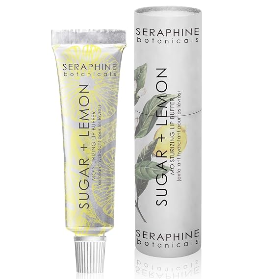 Seraphine Botanicals Sugar + Lemon - Moisturizing Lip Buffer