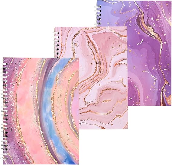 Reusable Sticker Book Collection Album, 3 Pcs Creative Starry Sky Scrapbooking Stickers Blank Books Storage Release Paper A5 Empty 96 Leaves for Kids Teens Collecting Stickers Labels