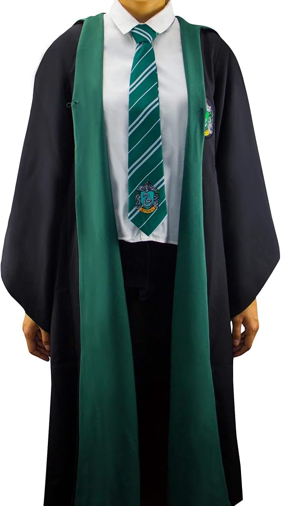 Cinereplicas Harry Potter - Hogwarts Robe - Gryffindor/Slytherin/Ravenclaw/Hufflepuff - XS(Kids)/S/M/L/XL - Official License