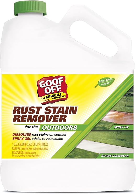 RustAid GSX00101 Goof Off Rust Stain Remover, 1 Gallon