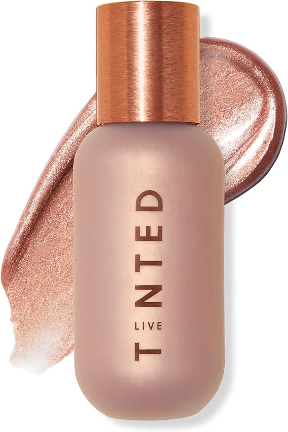 Live Tinted Hueglow Liquid Highlighter Drops - Lightweight Serum-Infused, Non-Greasy Formula for Natural Radiance and Advanced Hydration, Dawn, 1.7fl oz / 50mL