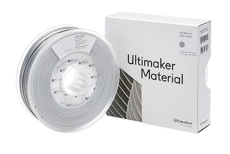 Ultimaker 3 NFC PLA Filament - Silver Metallic