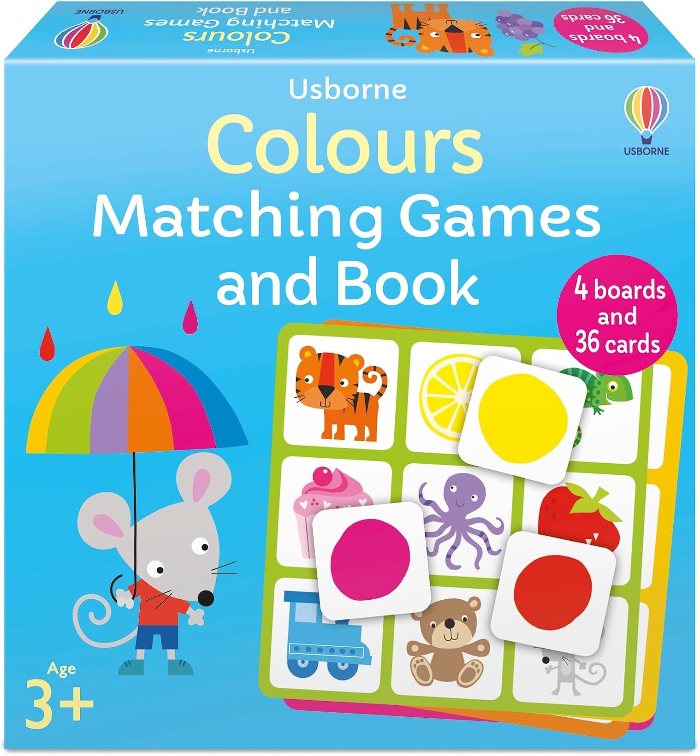 Usborne Colours Matching Game and Book