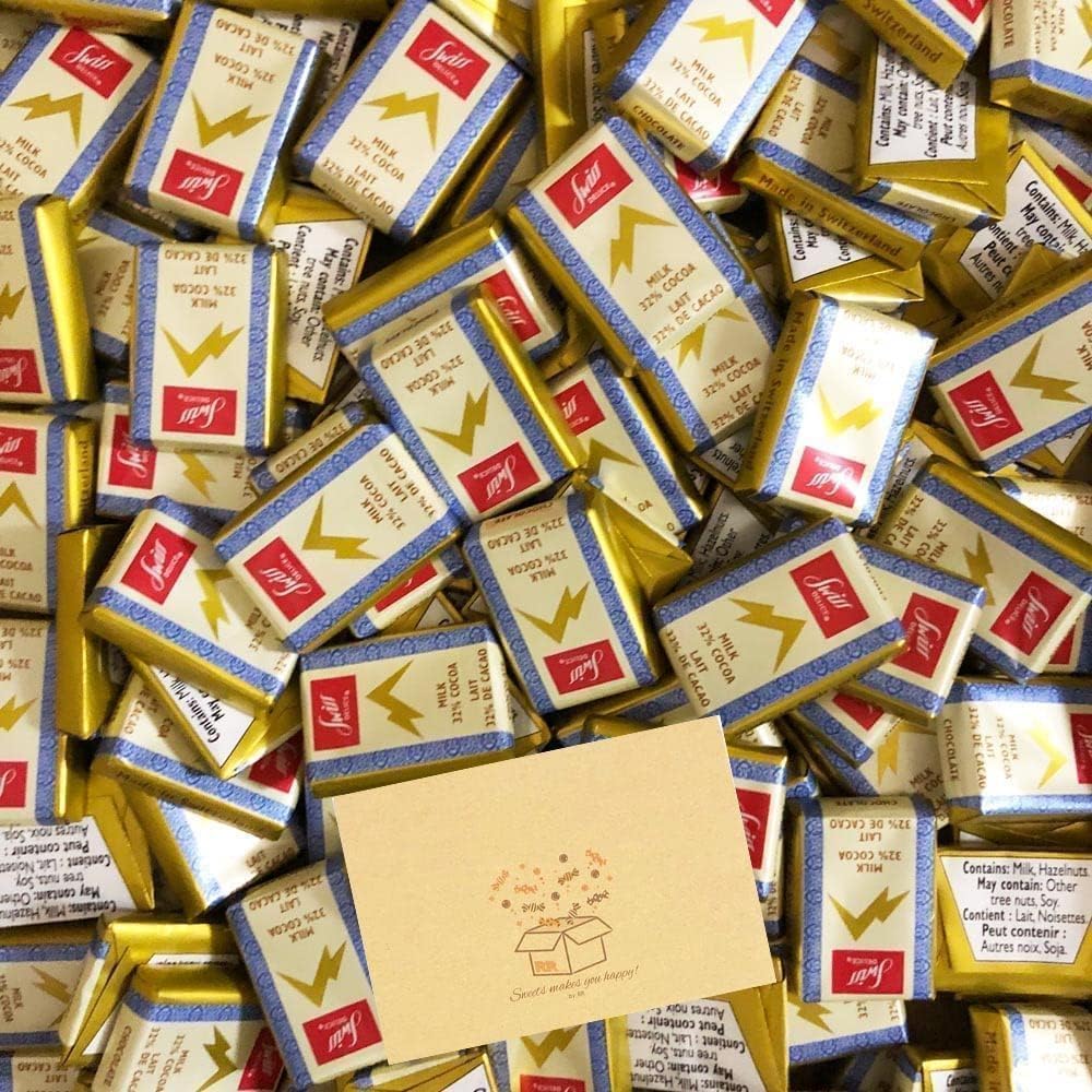 Swiss Chocolate Assortment Candy Box Milk 50 pieces
