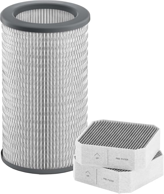 3 Pack Replacement Filters Set for Molekule Air Purifier, Include 1 Pack PECO-Filter and 2 Pack Pre-Filter, High-efficiency Multilayer - Containing Activated Carbon