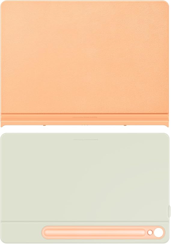 Samsung Smart Book Cover EF-BX710 for Galaxy Tab S10 Lite Tab S10 FE Tab S9 FE Tab S9 Two Piece Tablet Cover Stylish Protection Practical Stand S Pen Storage Orange