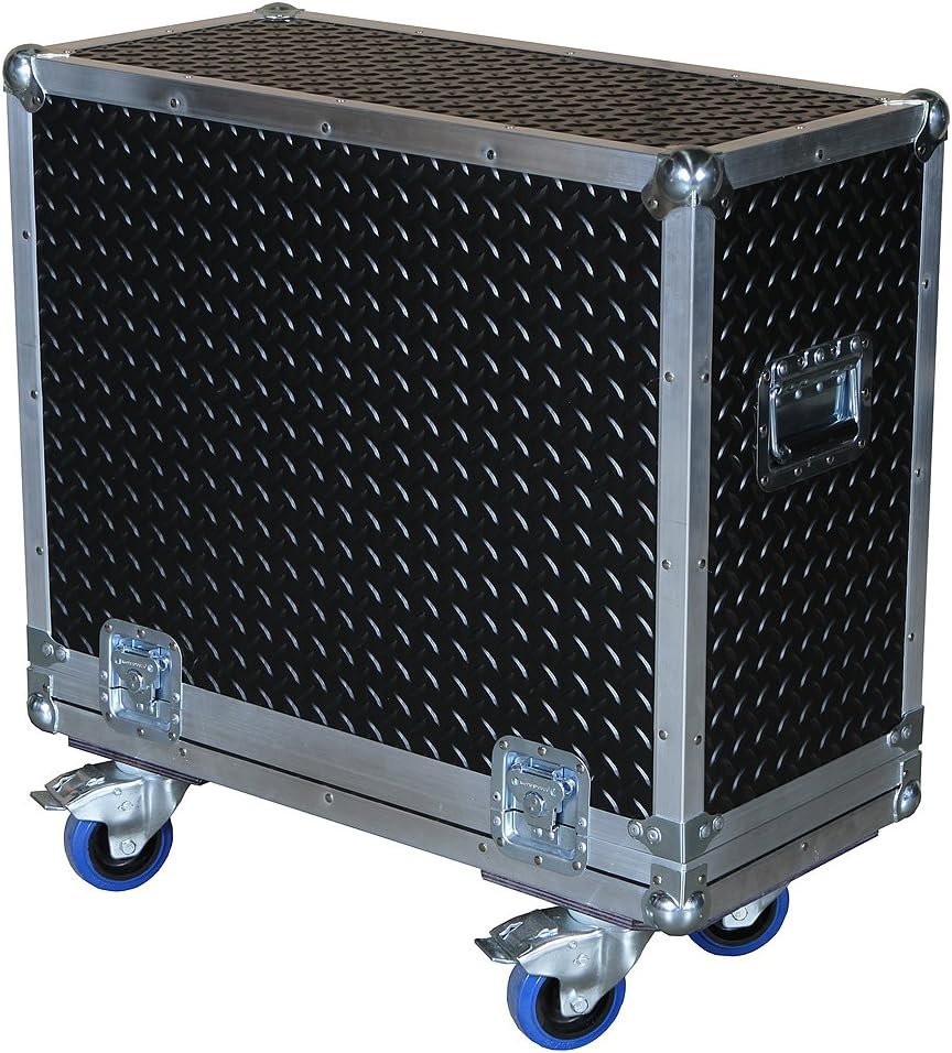 Amplifier 38 Ply ATA Case with Diamond Plate Laminate Fits Vox Valvetronix Ad15vt Ad-15vt