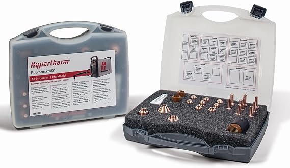 Hypertherm 851465 Consumable Kit, Powermax65 Essential Handheld, 65 A, Cutting