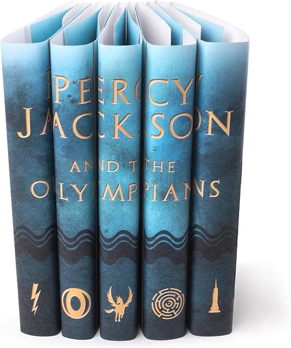 Juniper Books - Percy Jackson and The Olympians - Custom Book Covers | for Hardcover Books - Books Not Included
