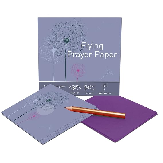 Flying Wish Paper Dandelion Prayers, Small
