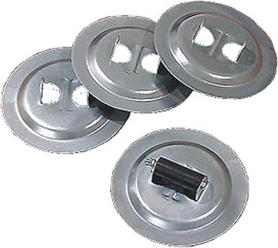 BAL 23035 Light Trailer Jack Base Pads Set of 2 Heavy-Duty Stabilizer Pads for Small Campers & Utility Trailers Anti-Slip, Durable, Easy Storage
