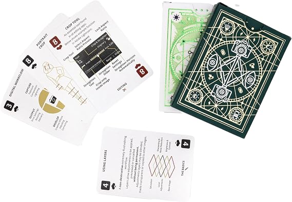 The Photography Deck - Premium Shooting & Editing Cheat Sheet Cards - Essential Guide & Tips Reference Card