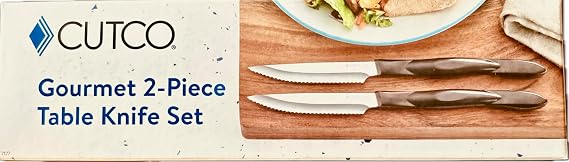 Cutco 4159 Gourmet 2-Piece Table Knife Set