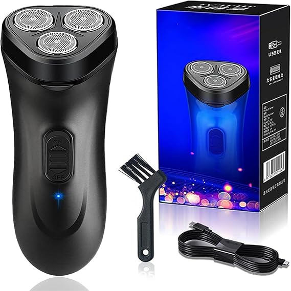 Electric Razor for Men,2025 Wet Dry Waterproof Cordless Rechargeable Shavers for Men,Portable Face Shaver,Electric Razors for Fathers Husbands Boyfriend