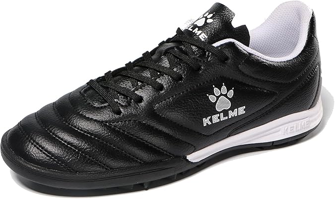 KELME Kids Indoor Soccer Shoes, Youth Futsal Turf Cleats, Boys Girls Athletic Training