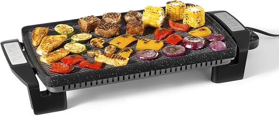 Starfrit The Rock Electric Grill & Griddle, Reversible, 1500W